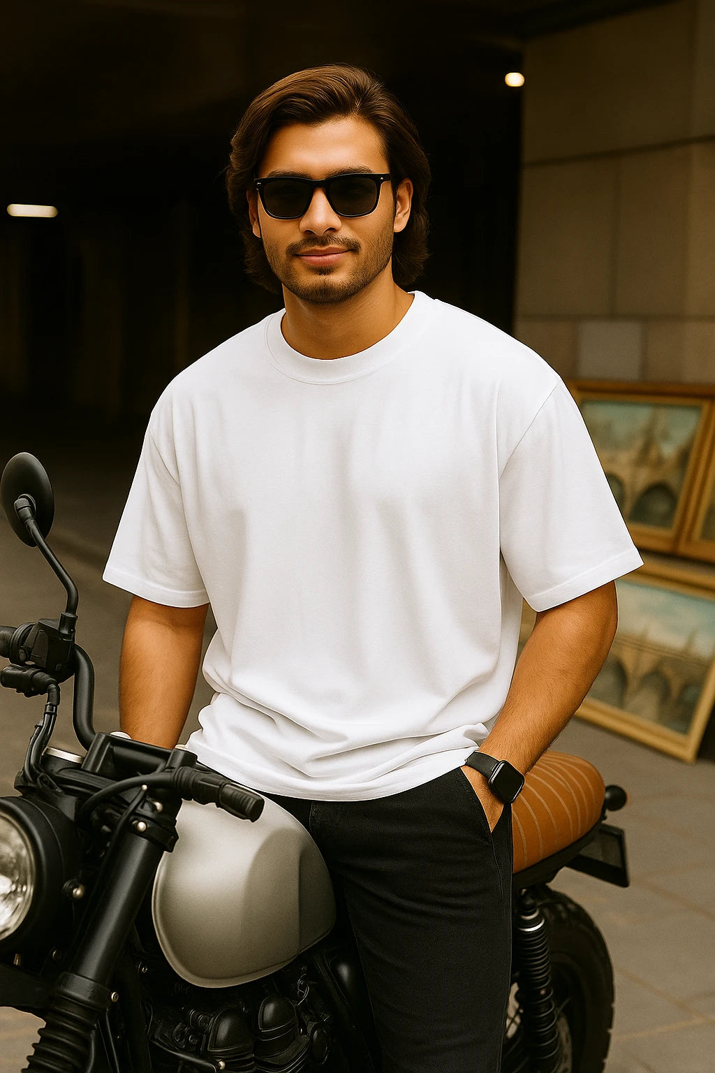 OVERSIZED PLAIN T-SHIRTS