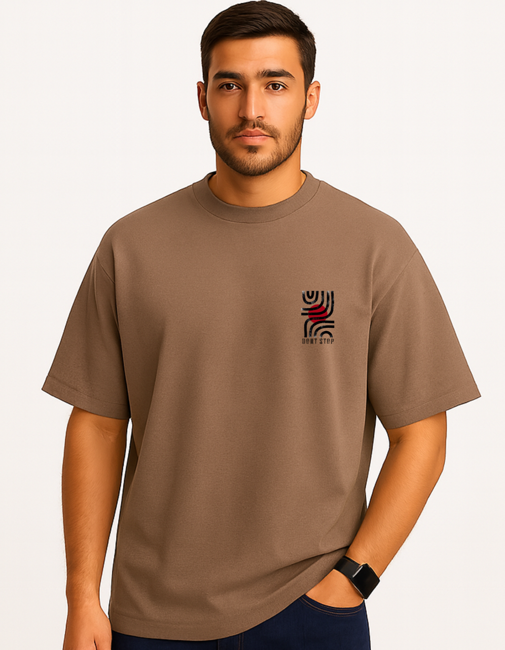 OVERSIZED GRAPHITEE T-SHIRT