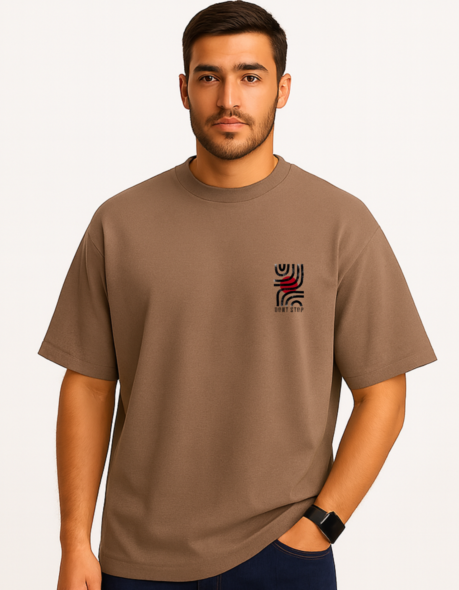 OVERSIZED GRAPHITEE T-SHIRT