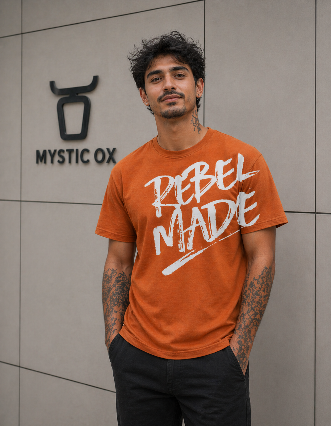 MOX REBEL MADE PREMIUM OVERSIZED T-SHIRT