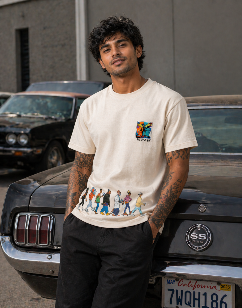 MOX ARTISTIC OVERSIZED T-SHIRT