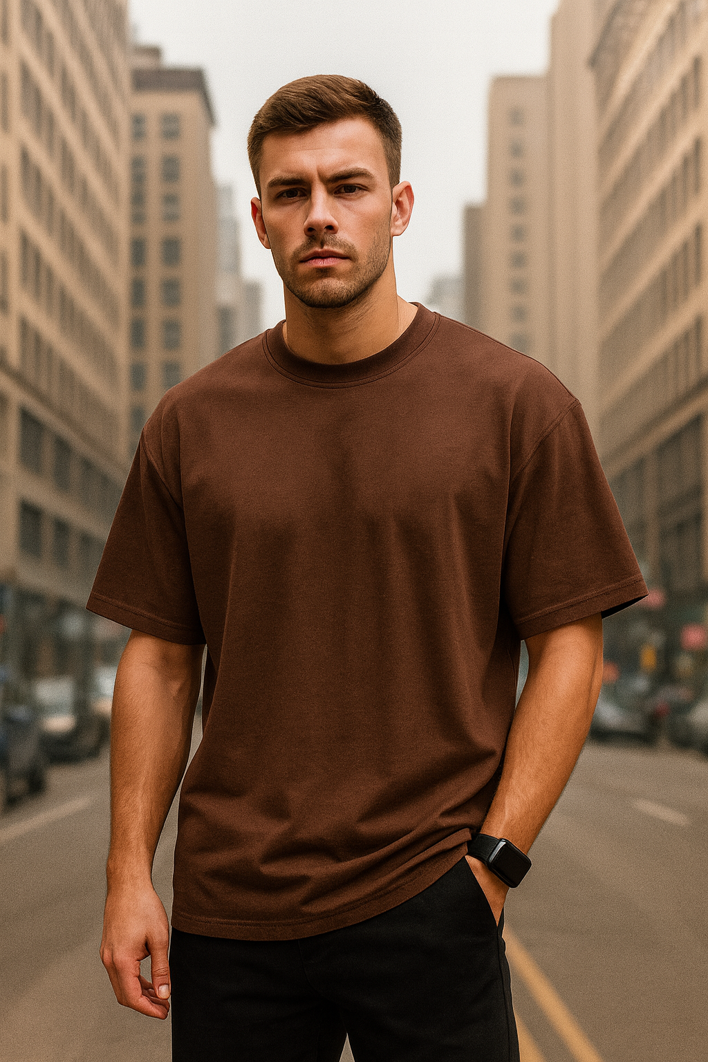 MYSTIC OX BROWN T-SHIRT