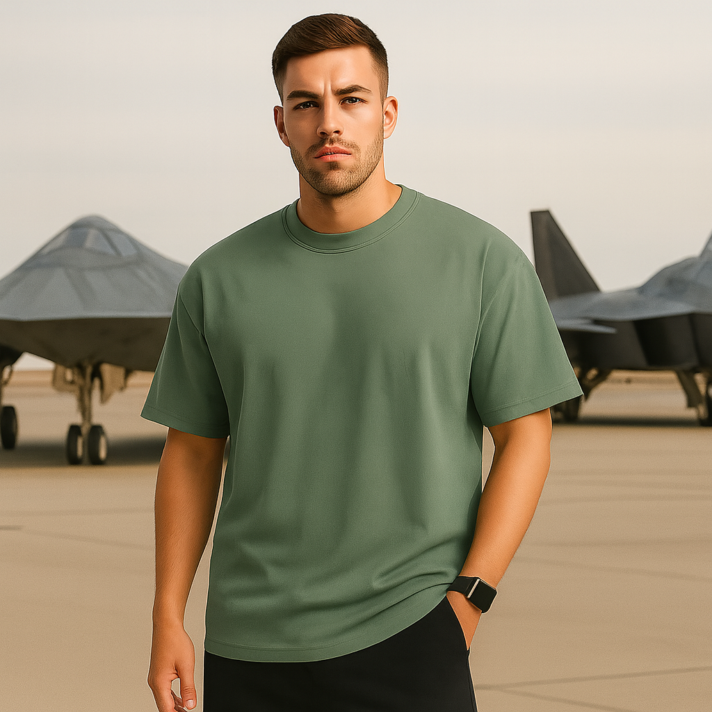 MYSTIC OX SAGE GREEN T-SHIRT