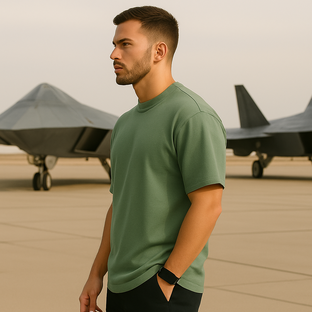 MYSTIC OX SAGE GREEN T-SHIRT