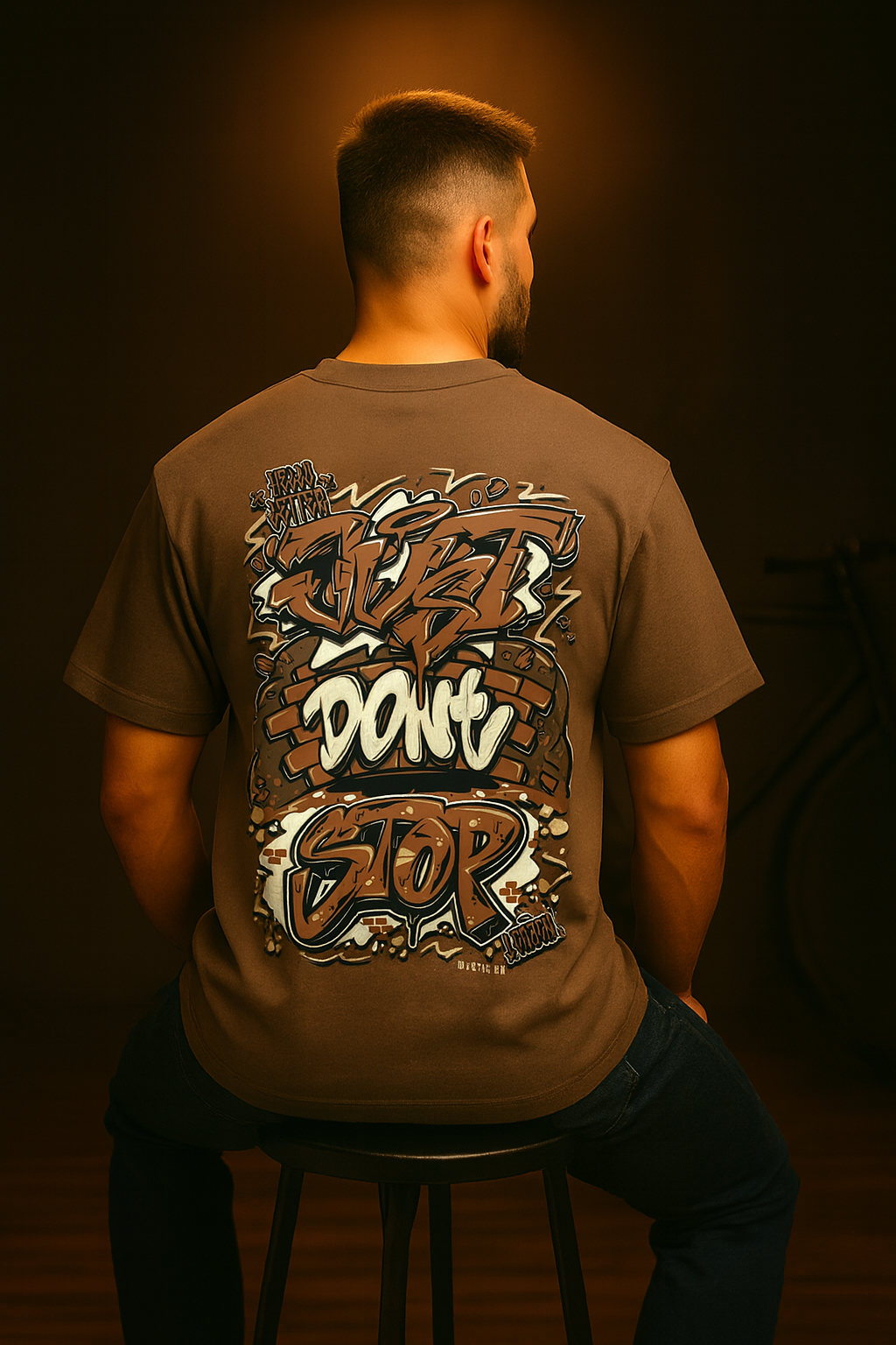 OVERSIZED GRAPHITEE T-SHIRT