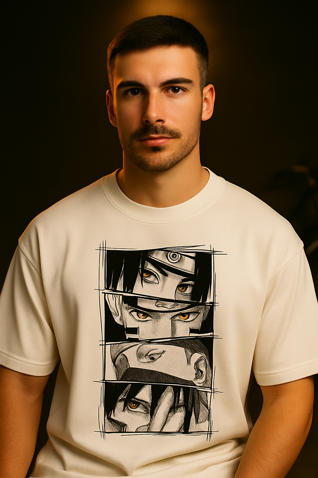 ROYAL WHITE ANIME T-SHIRT