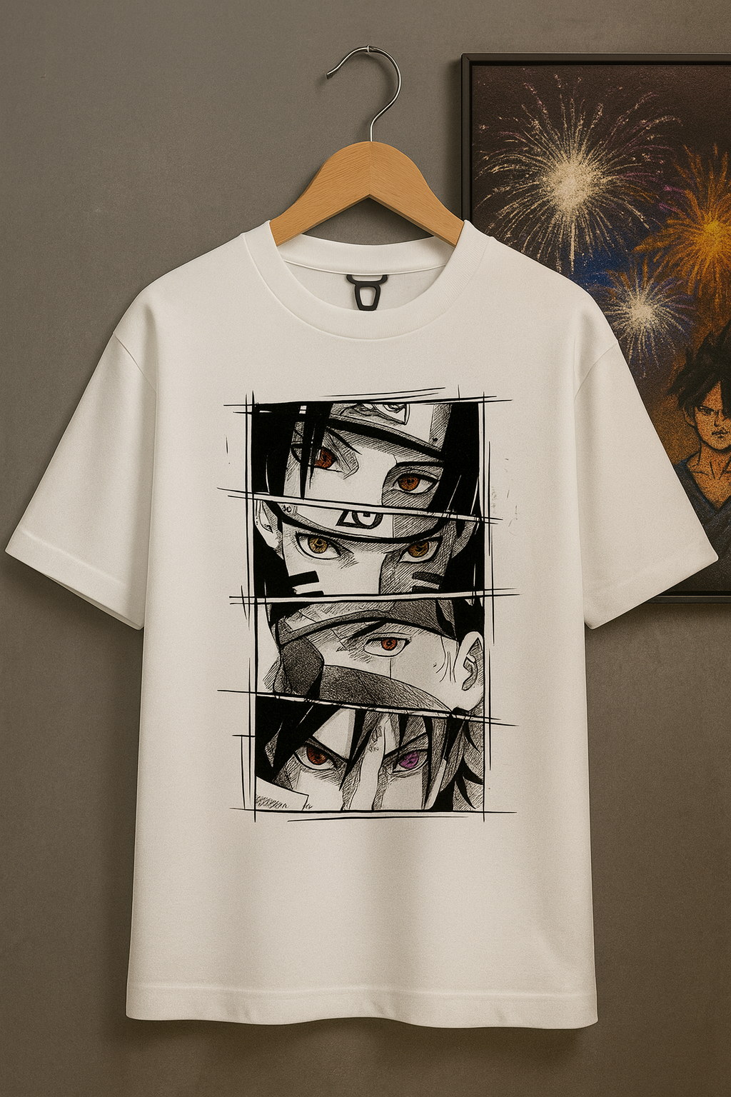 ROYAL WHITE ANIME T-SHIRT