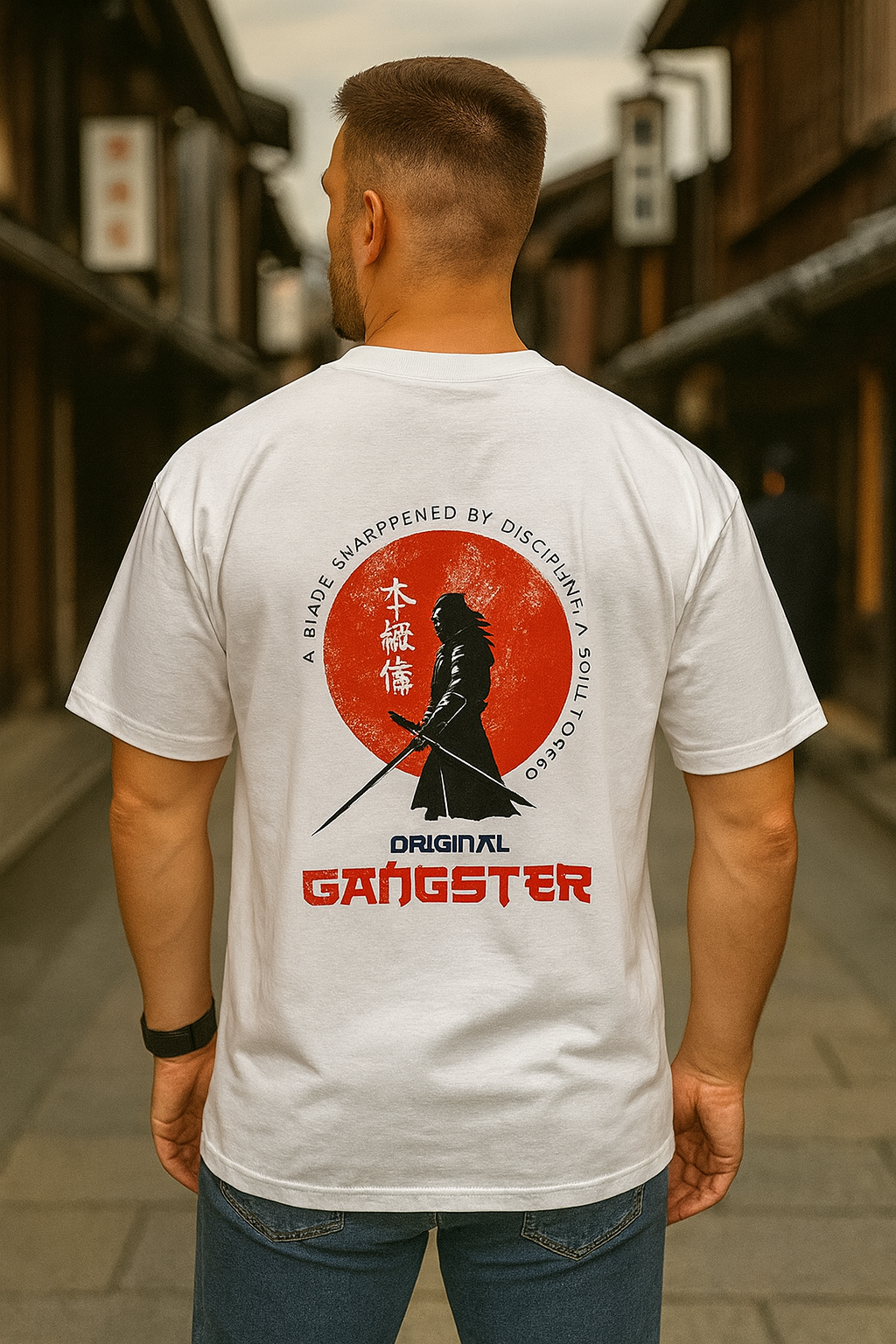 MYSTIC OX-OG SAMURAI WHITE T-SHIRT