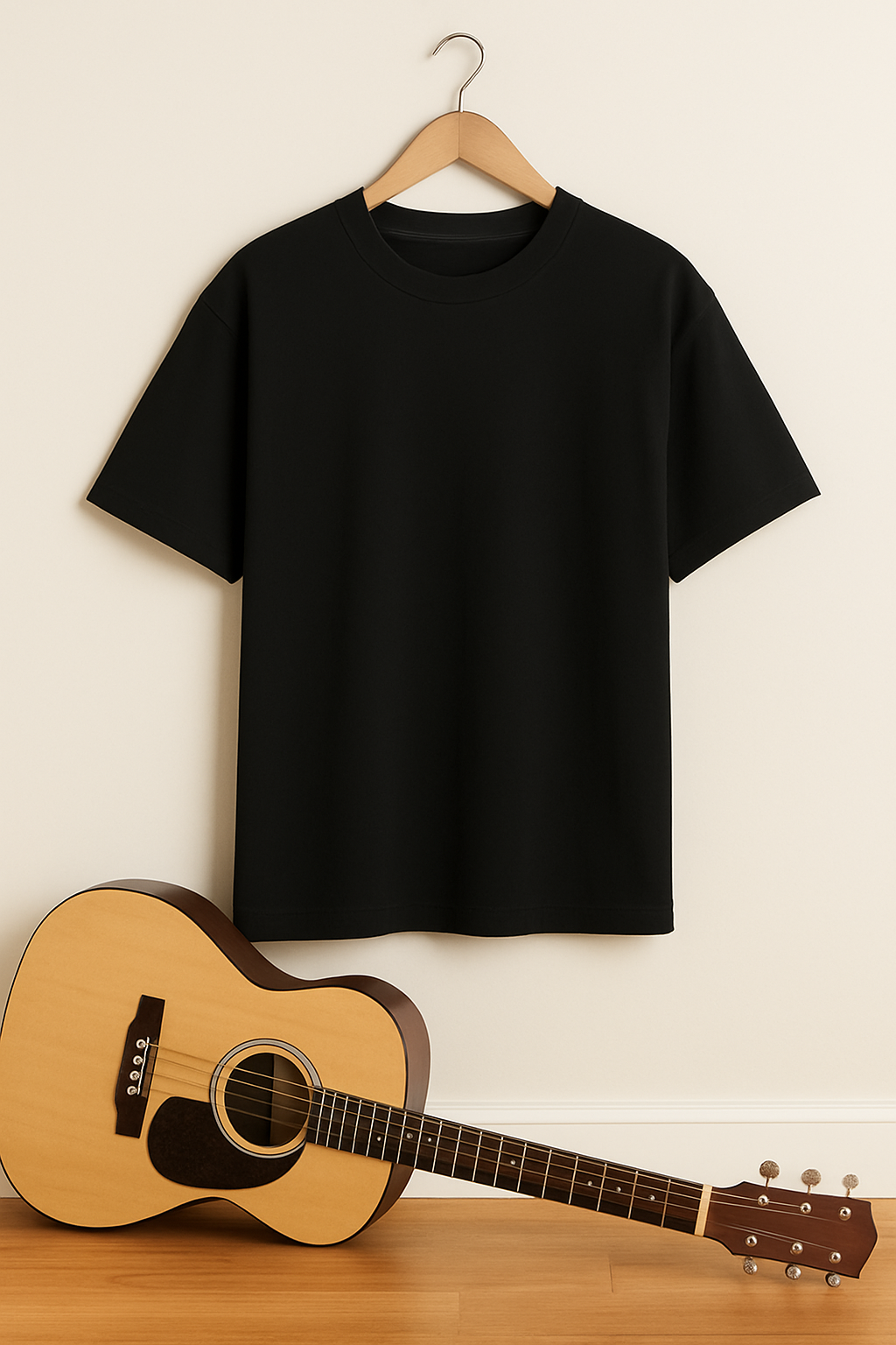 Classic Fit Black T-shirt