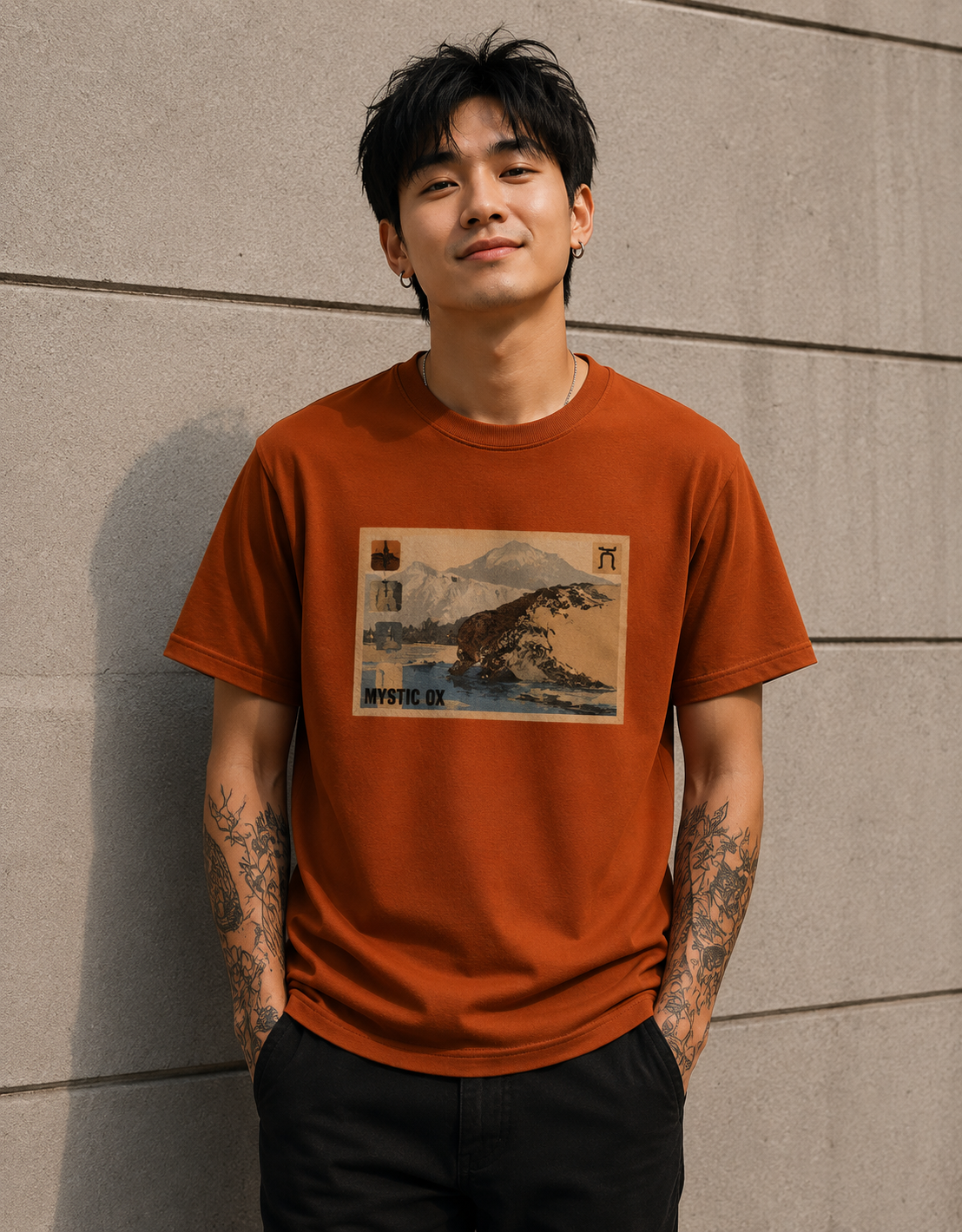 RUSTIC PREMIUM OVERSIZED T-SHIRT