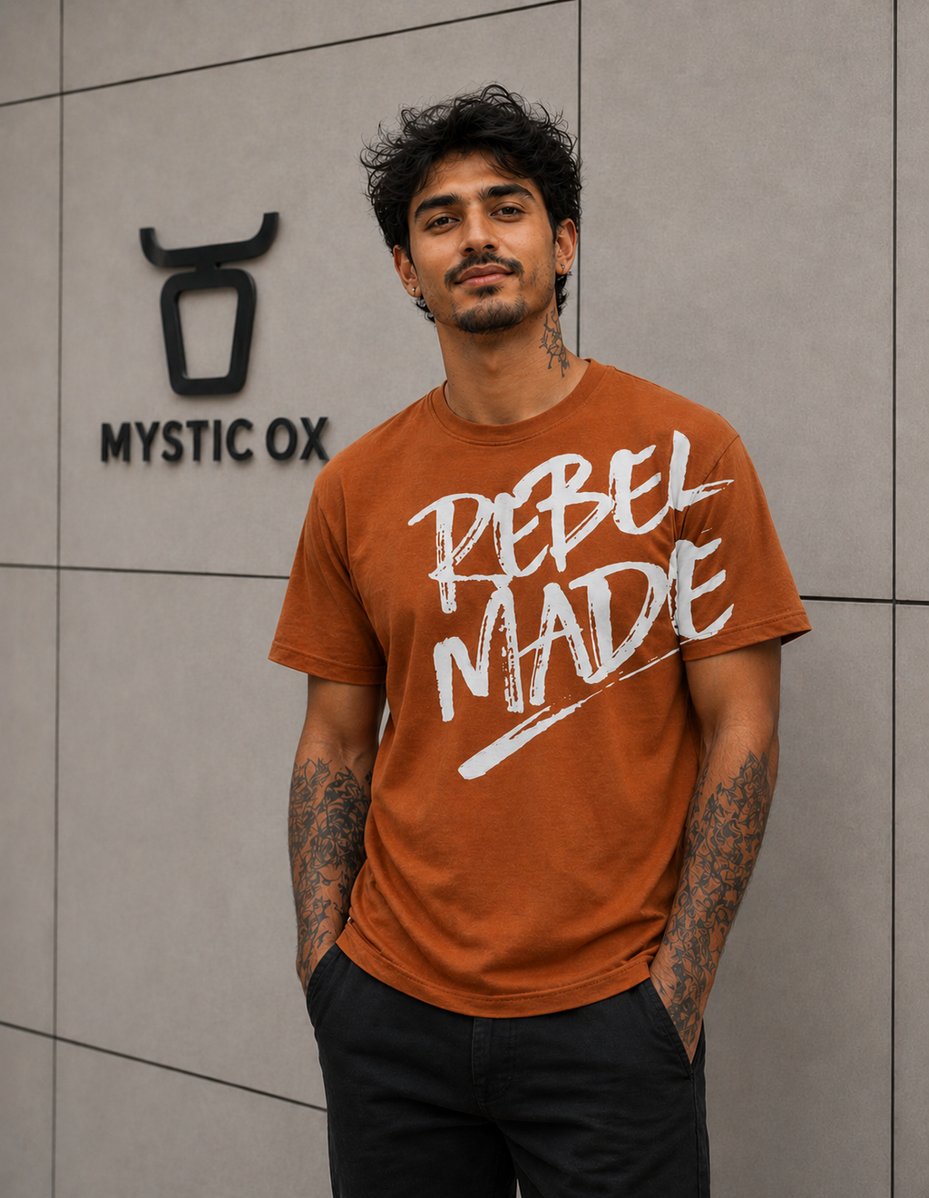 MOX REBEL MADE PREMIUM OVERSIZED T-SHIRT