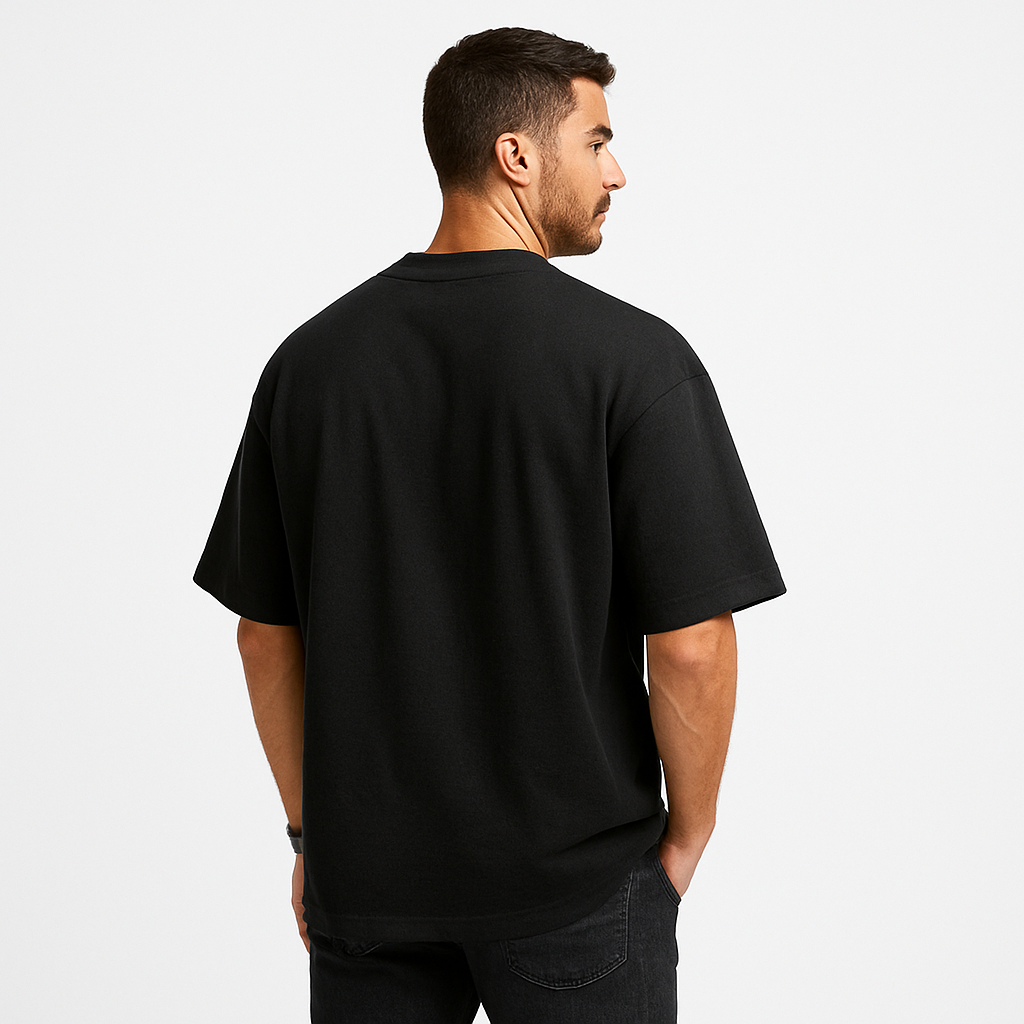 PLAIN OVERSIZED T-SHIRT