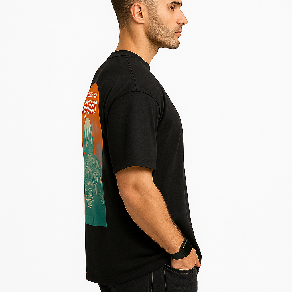 MYSTIC OX OVERSIZED T-SHIRT BLACK