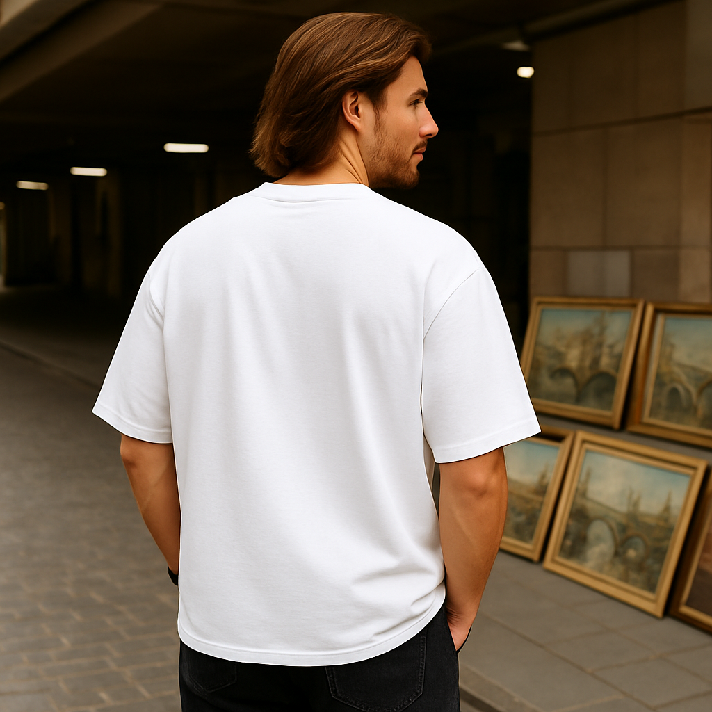 MYSTIC OX OVERSIZED T-SHIRT WHITE