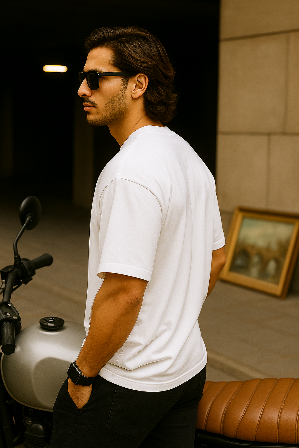 MYSTIC OX OVERSIZED T-SHIRT WHITE