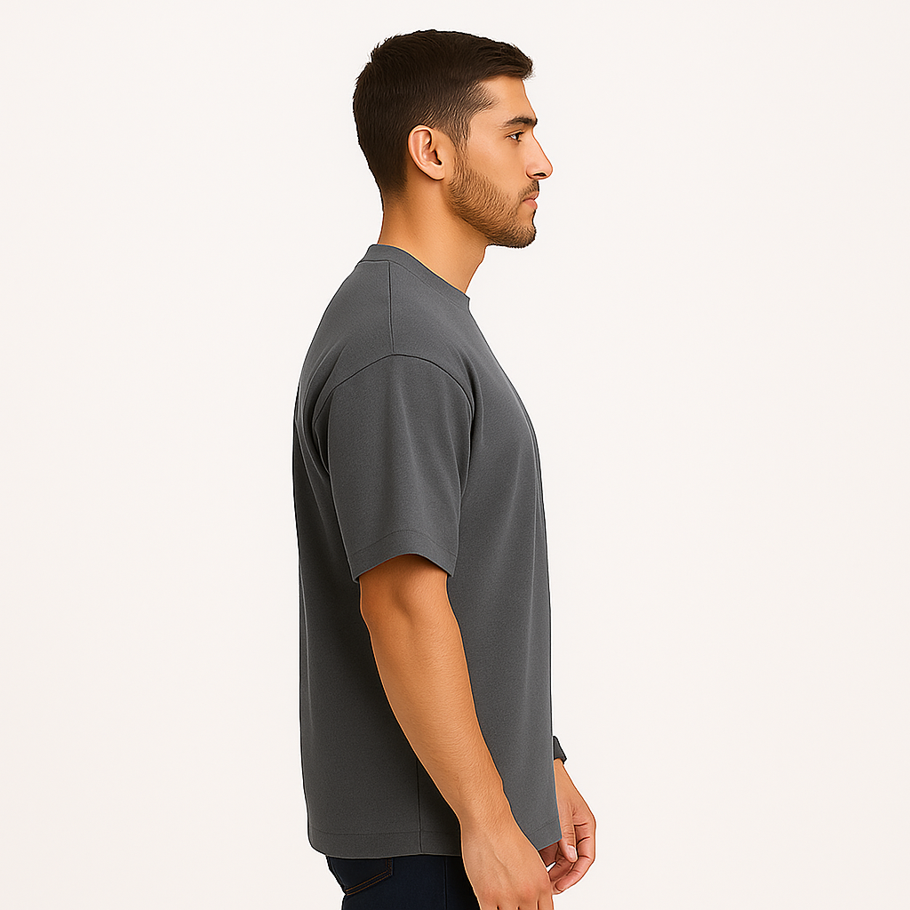 MYSTIC OX OVERSIZED T-SHIRT GREY