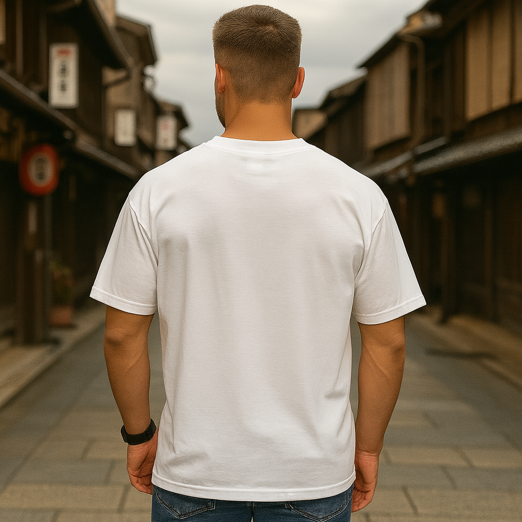 ROYAL WHITE ANIME T-SHIRT