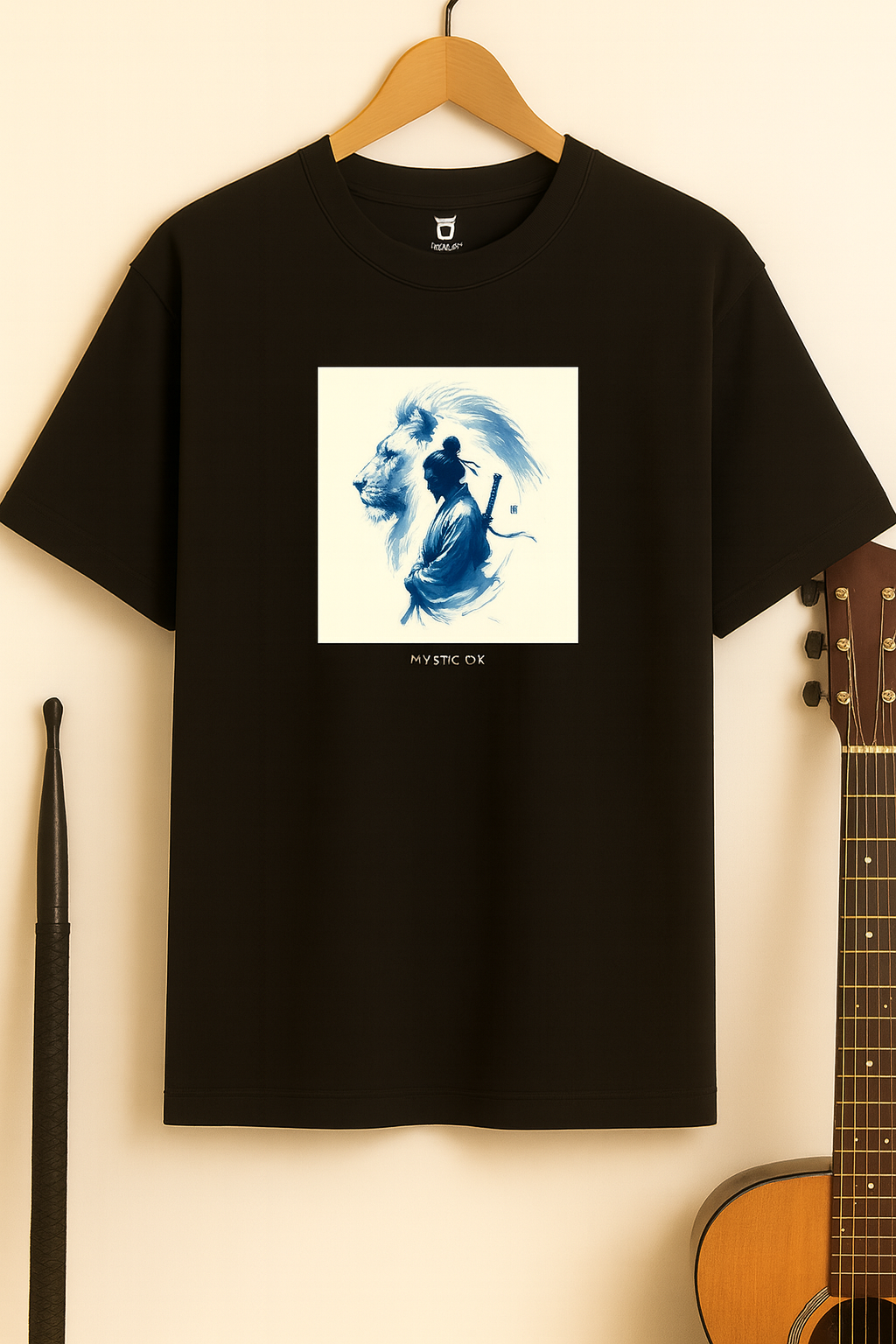 Classic Fit Warrior and Lion T-Shirt