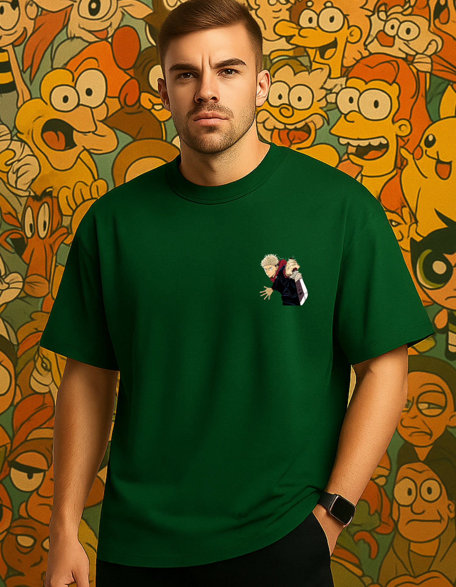 MOX OVERSIZED ANIME T-SHIRT