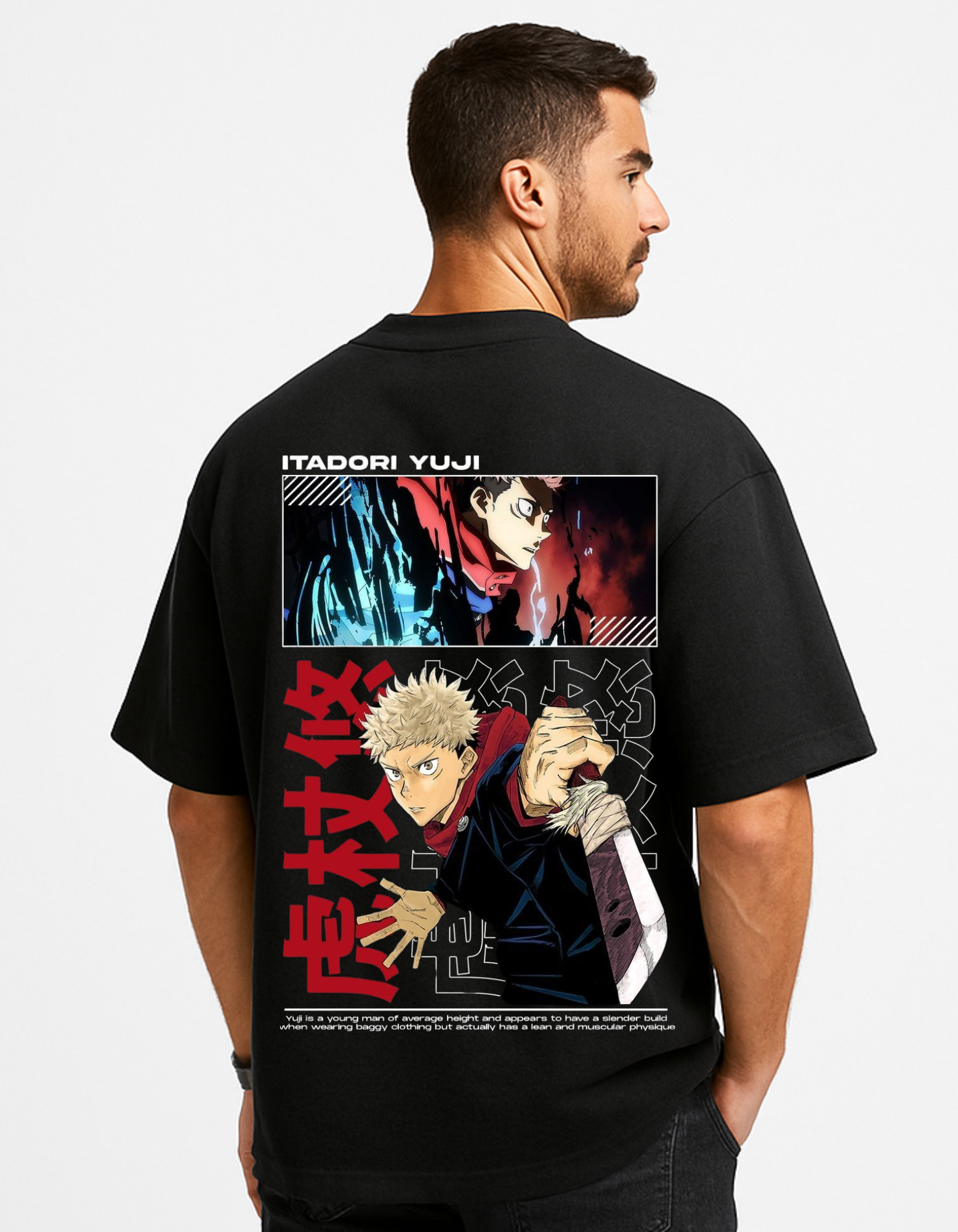 MOX OVERSIZED ANIME T-SHIRT