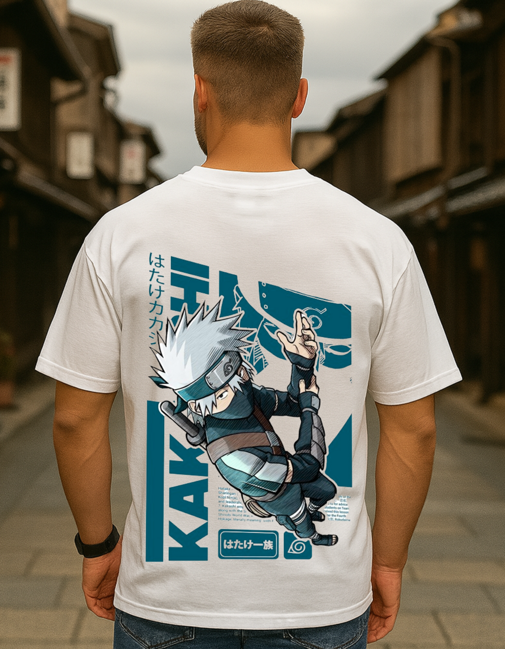 MYSTIC OX ANIME T-SHIRT WHITE