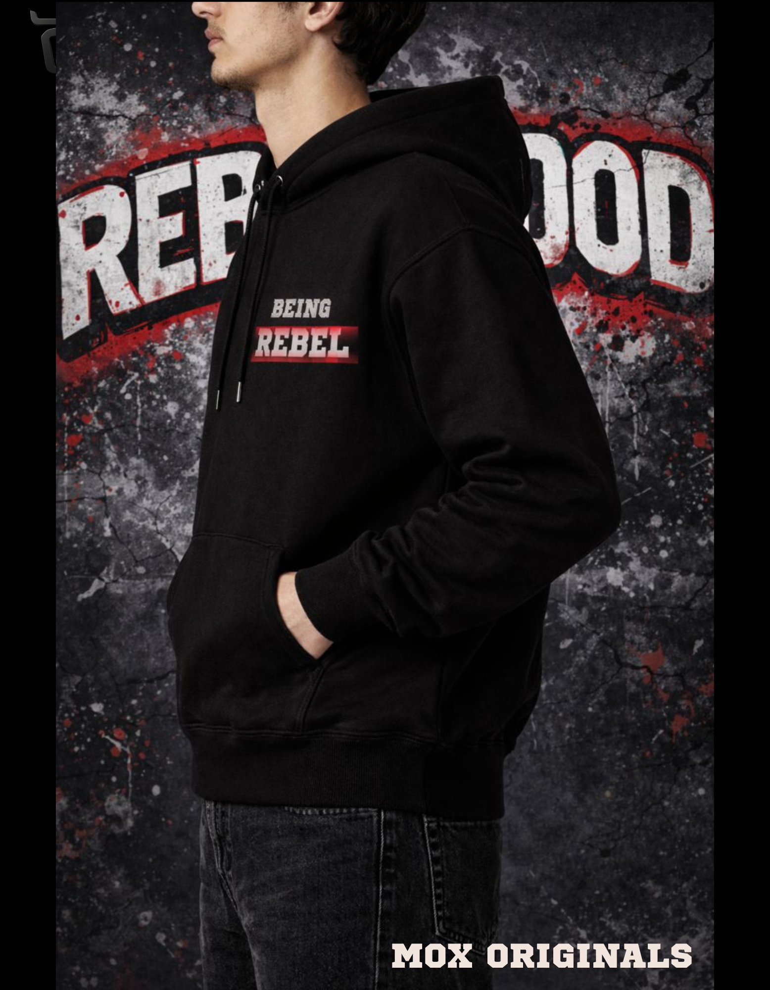 REBELHOOD PREMIUM HOODIE