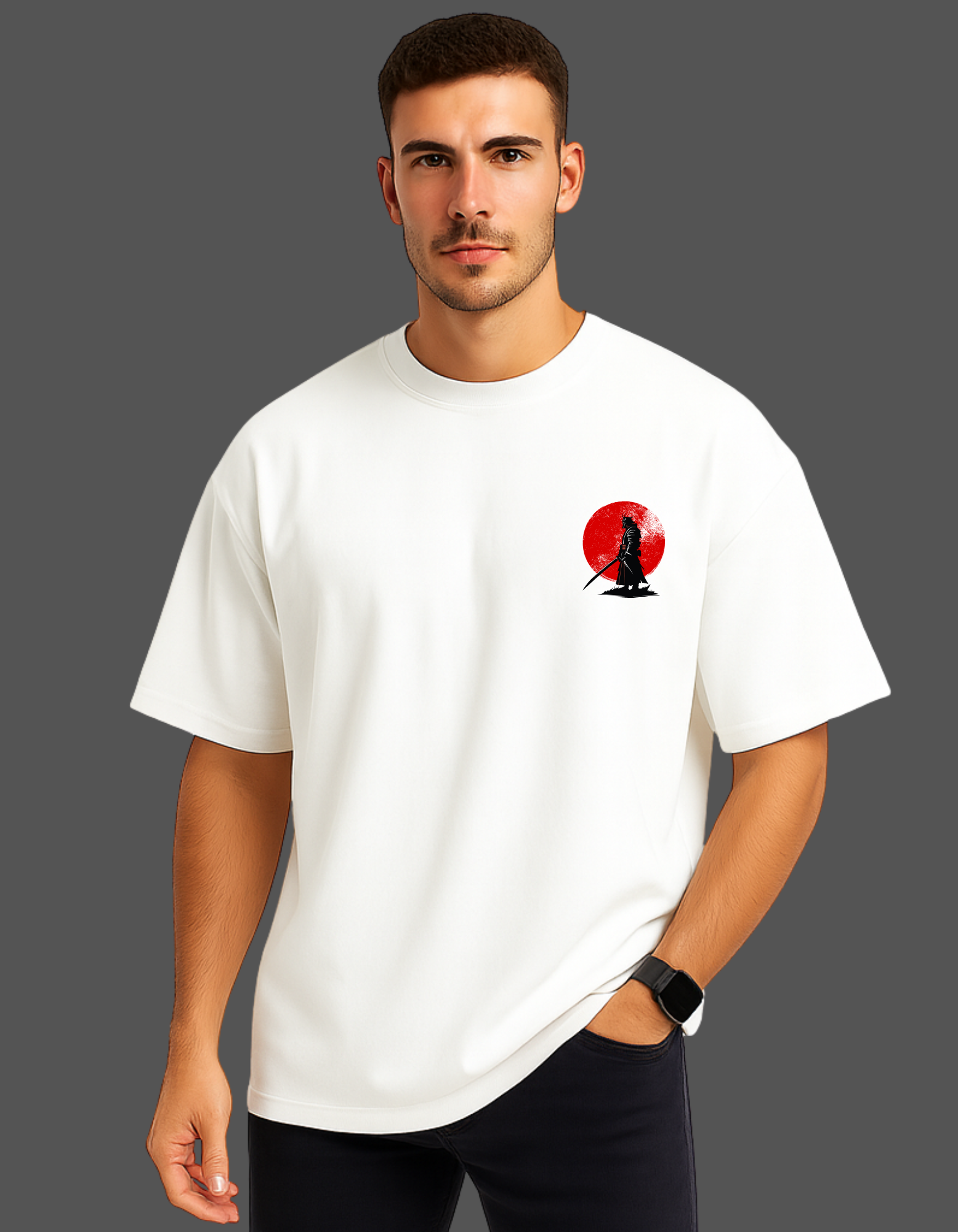 MYSTIC OX-OG SAMURAI WHITE T-SHIRT
