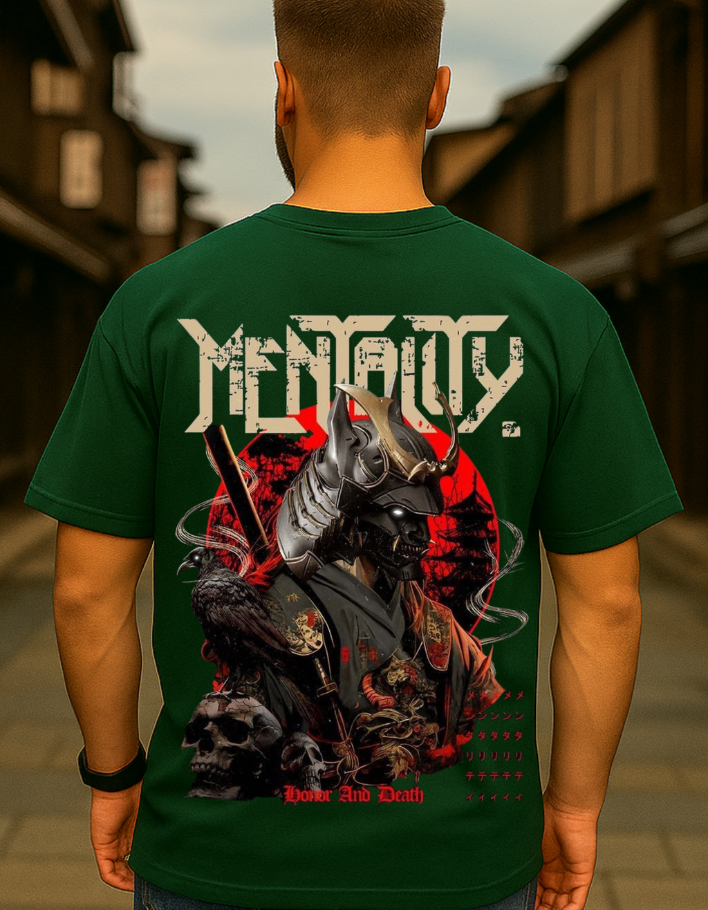 MYSTIC OX OVERSIZED ANIME T-SHIRT