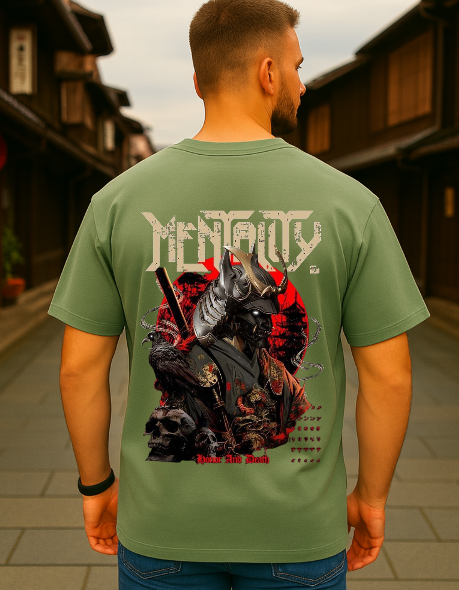 MYSTIC OX OVERSIZED ANIME T-SHIRT