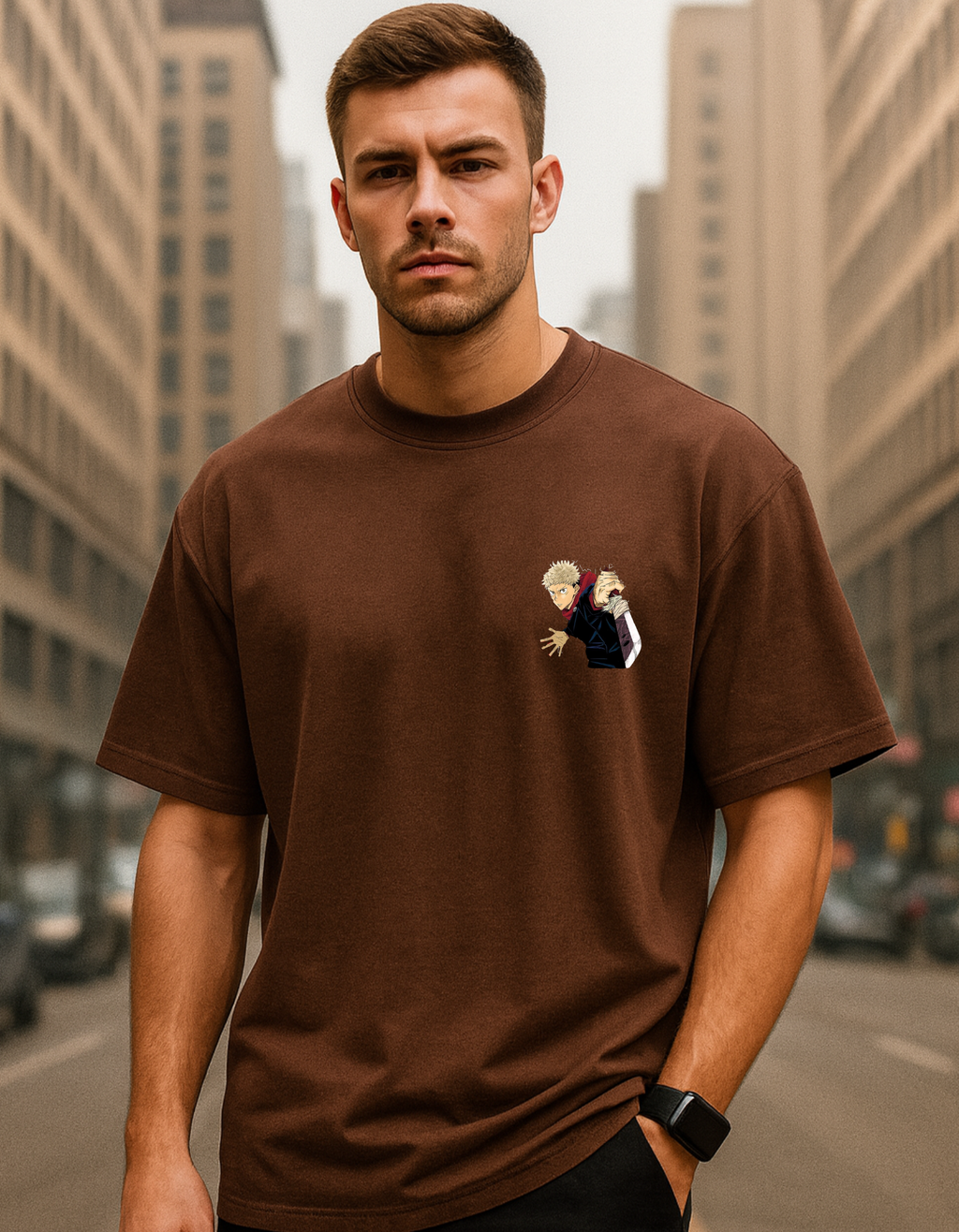 MOX OVERSIZED ANIME T-SHIRT