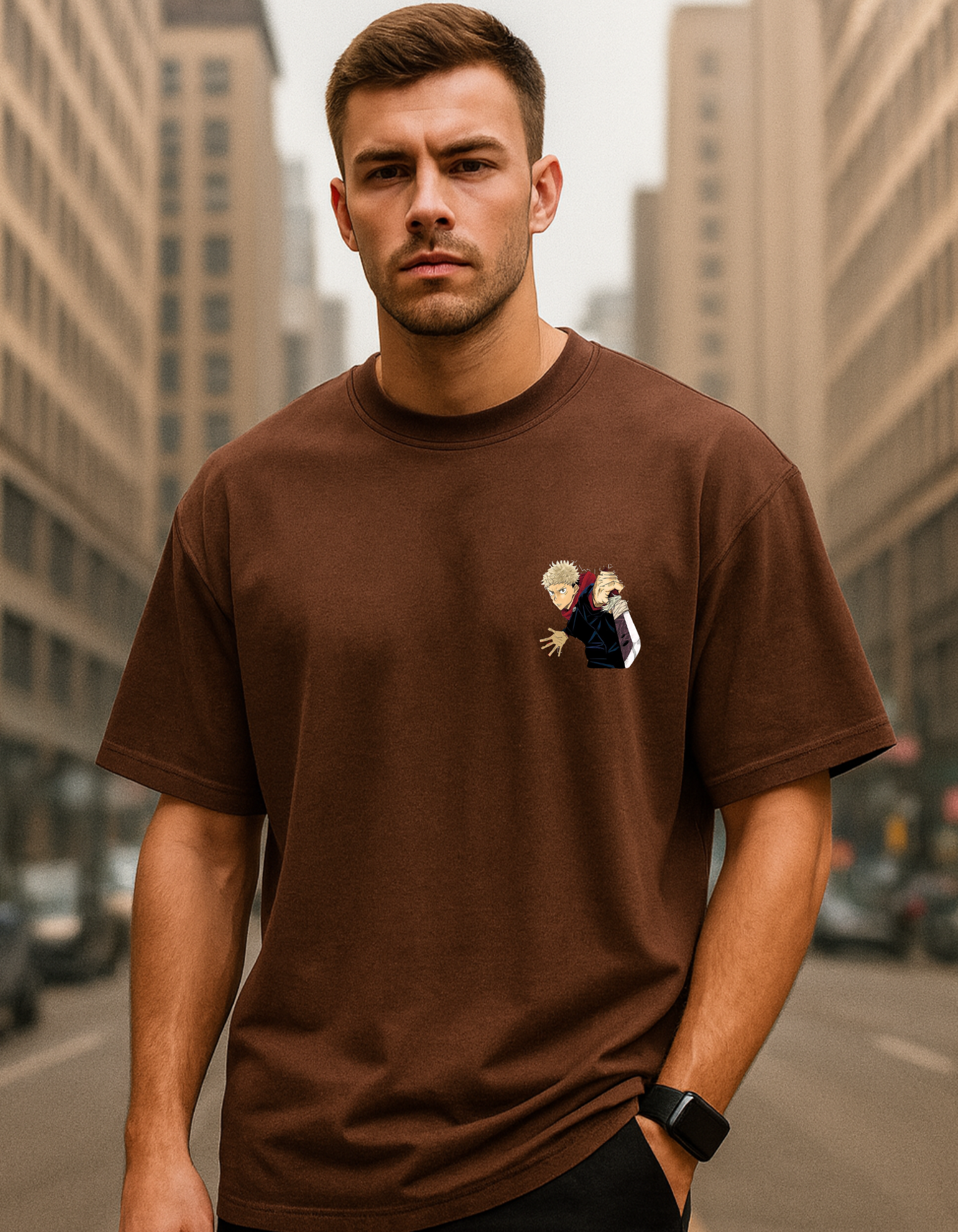 MOX OVERSIZED ANIME T-SHIRT