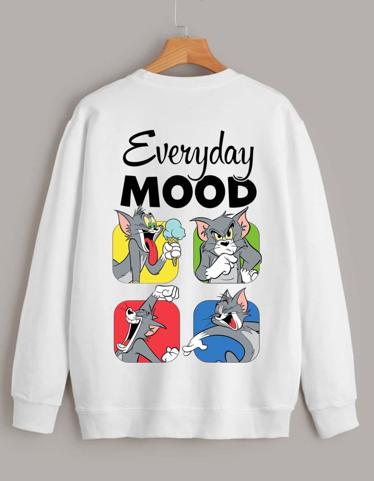 MOX SWEAT SHIRT -OFF WHITE