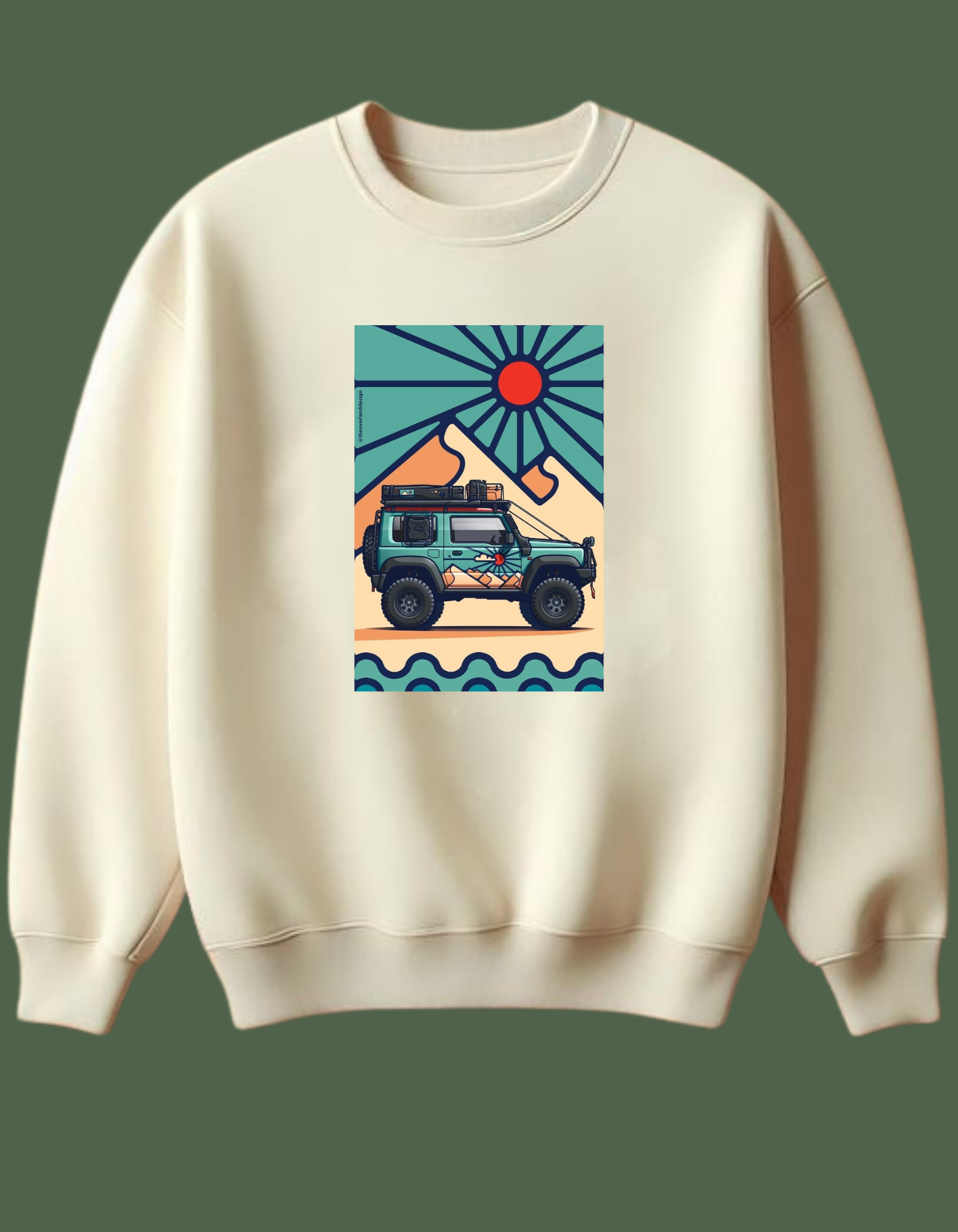 MOX SWEAT SHIRT- OFF WHITE
