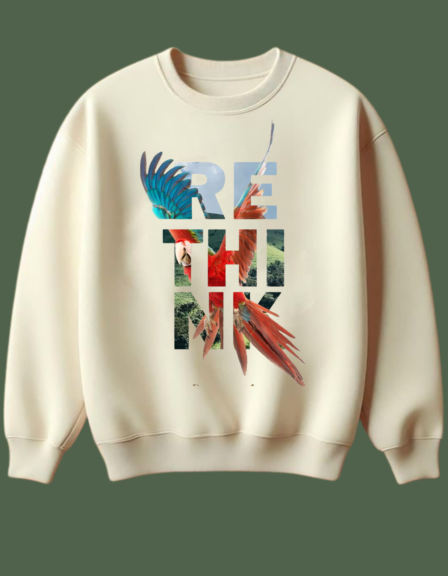 MYSTIC OX SWEAT SHIRT WHITE