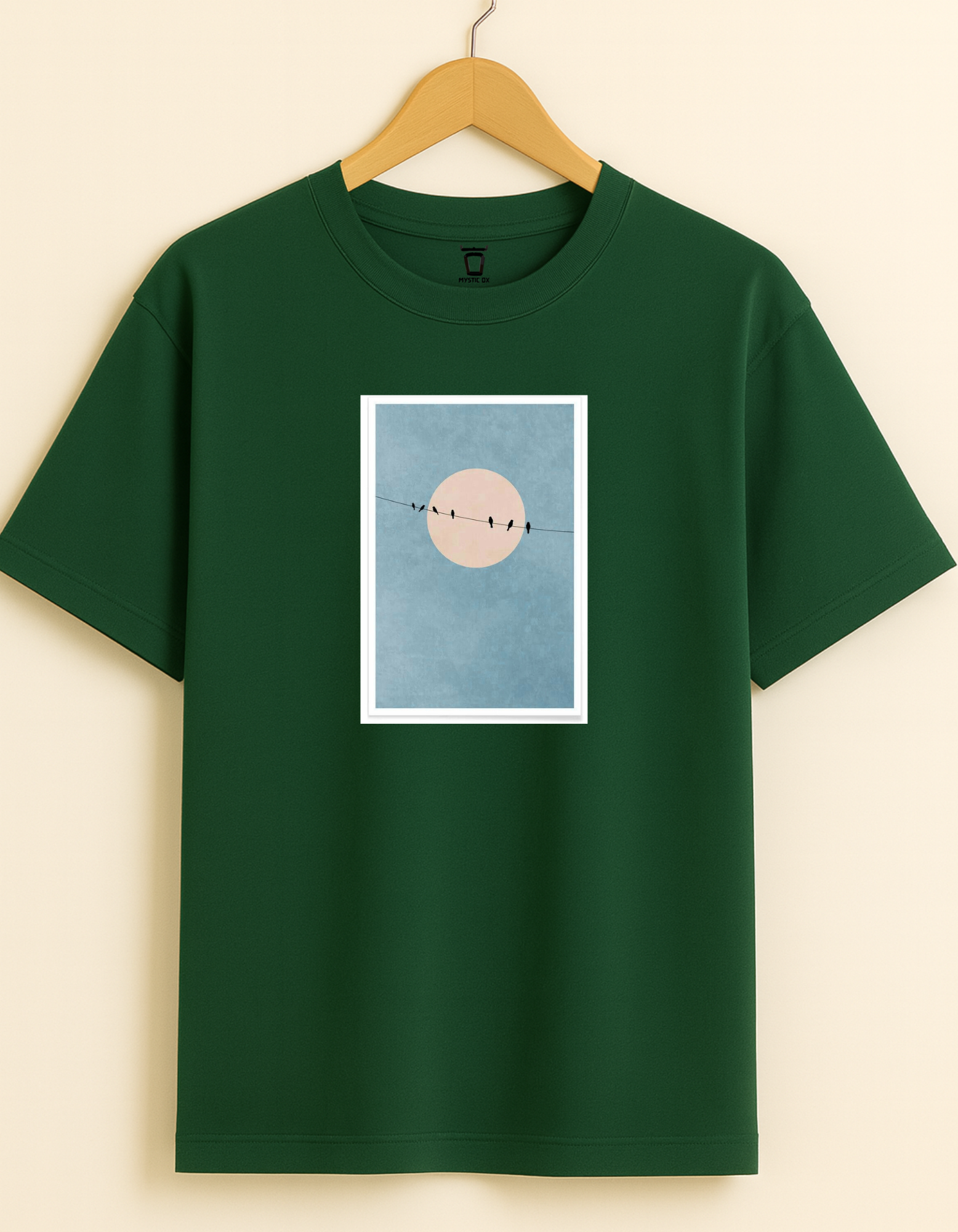 Classic Fit Birds and Sky T-Shirt