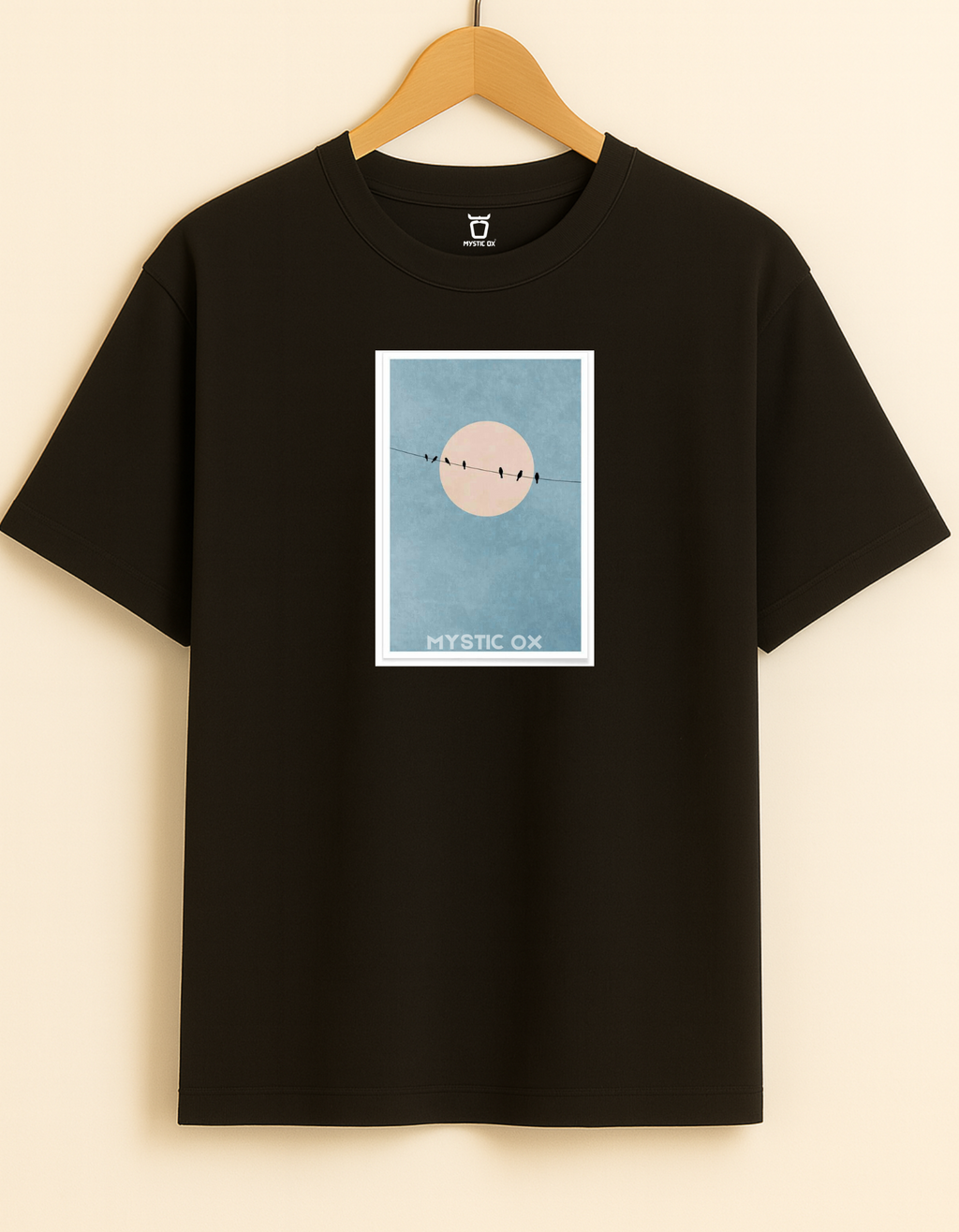 Classic Fit Birds and Sky T-Shirt